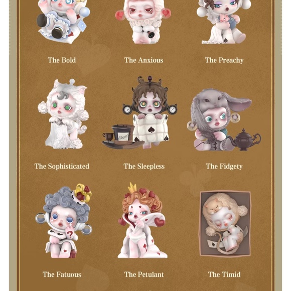 Authentic Skullpanda- Everyday Wonderland series - The Fidgety figure - Picture 2 of 5